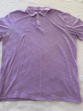 George men’s lavender polo -SZ M
@7